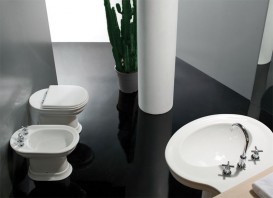 Унітаз підлоговий Hatria Dolcevita з сидінням з кришкою Soft Close білий YXXN01 + YXXR