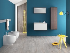 Унитаз напольный Hatria Le Fiabe с сидением с крышкой Soft Close белый Y1E701 + YXWW