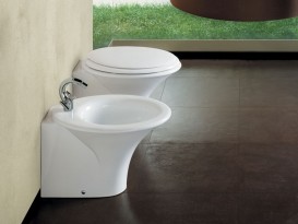 Унітаз підлоговий Hatria Sculture 40х60 см з кришкою Soft Close санфарфор білий Y0RT