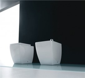 Унитаз напольный Kerasan Ego с крепежом белый 321601