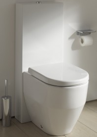 Унитаз напольный Laufen Pro керамика белый с покрытием LCC H8229524000001