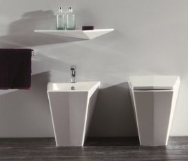 Унітаз підлоговий приставний Olympia колекція Crystal 03KR