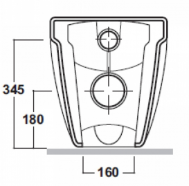 Унітаз підлоговий приставний Olympia колекція Nicole 03NI