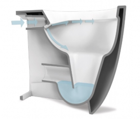 Унітаз підлоговий приставний Simas колекція Vignoni VI 01