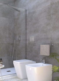 Унітаз підлоговий Ponsi Wave Rimless 36х54,5 см кераміка білий глянець BC WAV L VASO