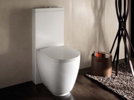 Унитаз напольный приставной Hatria Fusion 35.5х54 см белый YXVD01