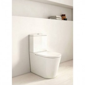 Чаша унитаза Roca Inspira Round 60х37 см с универсальным выпуском белый A342528000