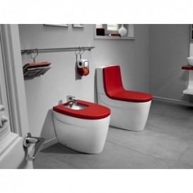 Унитаз напольный Roca Khroma 39х70 см керамика белый A342657000