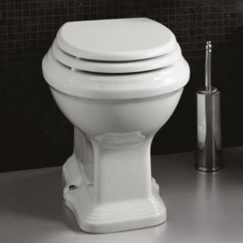 Унитаз напольный Simas Arcade 36,5х55 см фаянс белый AR 801