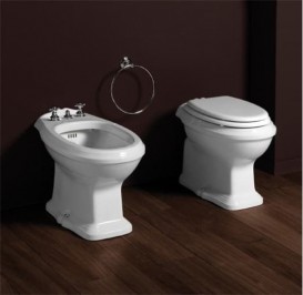 Унитаз напольный Simas Arcade 36,5х55 см фаянс белый AR 801