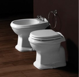 Унитаз напольный Simas Arcade 36,5х55 см фаянс белый AR 801