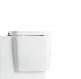 Унитаз напольный Simas Flow 35,5х49,5 см фаянс белый FL 61