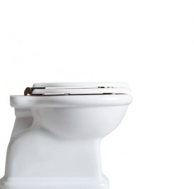 Унитаз напольный Simas Lante 38,5х58 см вертикальный выпуск фаянс белый LA01