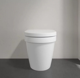 Унитаз напольный Villeroy & Boch Architectura 37х54 см санитарная керамика CeramicPlus альпийский белый 5690R0R1