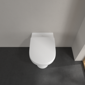 Унитаз напольный Villeroy & Boch O.novo 36х56 см санитарная керамика CeramicPlus альпийский белый 565710R1