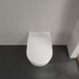 Унитаз напольный Villeroy & Boch Subway 3.0 37х59,5 см санитарная керамика CeramicPlus TwistFlush альпийский белый 4671T0R1