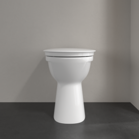 Унитаз напольный Villeroy & Boch ViCare 35,5х49 см санитарная керамика альпийский белый 4684R001