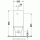 Унитаз напольный Duravit коллекция Caro 0225090000