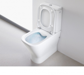 Унитаз напольный компакт Roca Gap + Бачком + Сиденье Slow Closing A34D738000