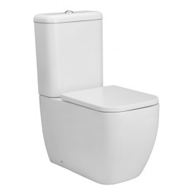 Унитаз напольный компакт Volle Orlando + сиденье твердое Slim slow-closing 13-35-342