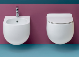 Унітаз підвісний Kerasan колекція Flo білий 311101 з кришкою Soft Сlose 319101