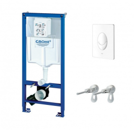 Унітаз підвісний Villeroy & Boch Subway 2.0 5614R001 + Сидіння + Комплект Grohe Rapid SL 38722001