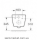 Унітаз підвісний Volle колекція Orlando 13-35-363 + Сидіння