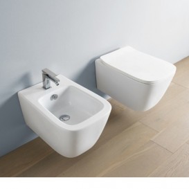 Унитаз подвесной ArtCeram A16 36х52,5 см белый матовый ASV003 05;00