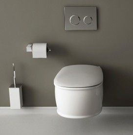 Унітаз підвісний ArtCeram Azuley 37х52,5 см білий глянсовий AZV001 01; 00