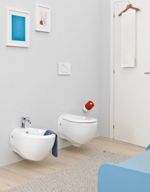 Унитаз подвесной ArtCeram Blend 36,5х52 см белый глянцевый BLV001 01;00