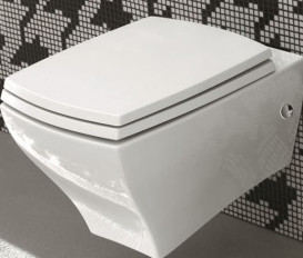 Унитаз подвесной ArtCeram Jazz 36х53,5 см керамика белый JZV001 01;00