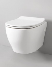 Унітаз підвісний ArtCeram Ten 4.0 36х52 см санфарфор білий глянсовий TEV005 01; 00