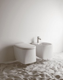 Унитаз подвесной Axa DP безободковый 36х50,5 см керамика белый глянцевый 8401001