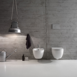 Унітаз підвісний беободковий Globo 4ALL 54x36 Senzabrida білий MDS03BI_MDR20BI