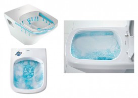 Унитаз подвесной без ободка Duravit DuraStyle 2538090000 + Сиденье 0063790000 + крепление 0065000000