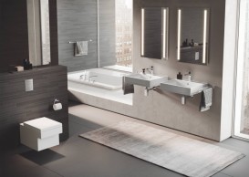 Унітаз підвісний безободковий Grohe Cube Ceramic без бачка і сидіння альпін-білий 3924400H