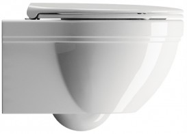 Унітаз підвісний безободковий GSI Classic без прихованого кріплення (з установленням знизу) 8712 11