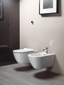 Унитаз подвесной безободковый GSI Pura ”Swirlflush®” белый 8815 11