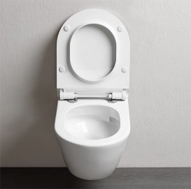 Унитаз подвесной безободковый GSI Pura ”Swirlflush®” белый 8815 11