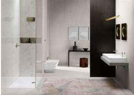 Унітаз підвісний безободковий GSI Sand без прихованого кріплення (з установленням знизу) 9015 11