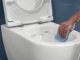 Унітаз підвісний безободковий Hatria Fusion 35.5х54 см білий Y1CC01