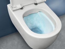 Унітаз підвісний безободковий Hatria Fusion 35.5х54 см білий Y1CC01