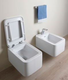 Унитаз подвесной безободковый Flaminia Nile NL118G