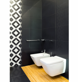 Унитаз подвесной безободковый Villeroy&Boch Finion с покрытием Ceramic Plus 4664R0R1 + сиденье 9M88S1R1