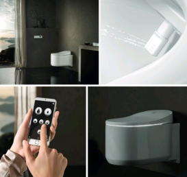 Унітаз підвісний-біде GROHE Sensia Arena з електронним управлінням 39354SH0