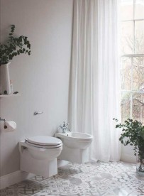 Унитаз подвесной Burlington санфарфор белый P10