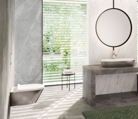 Унітаз підвісний Catalano Gold & Silver 55х35 см кераміка білий / срібло 1VS55NRBA