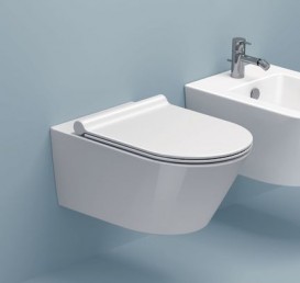 Унитаз подвесной Catalano Zero с системой NEWFLUSH 35х50 см белый 1VSZ50R00