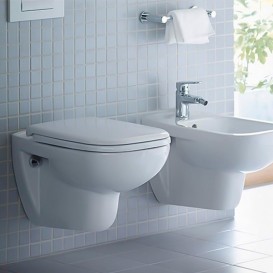 Унітаз підвісний Duravit D-Code Rimless 35,5х54,5 см кераміка білий 25700900002