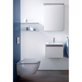 Унитаз подвесной Duravit Darling New 36,5х54 см керамика белый 2545090000
